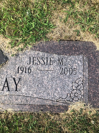 Jessie Schnabel Ramsay gravestone, Class of 1934