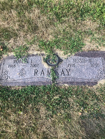 Jessie Schnabel Ramsay gravestone, Class of 1934