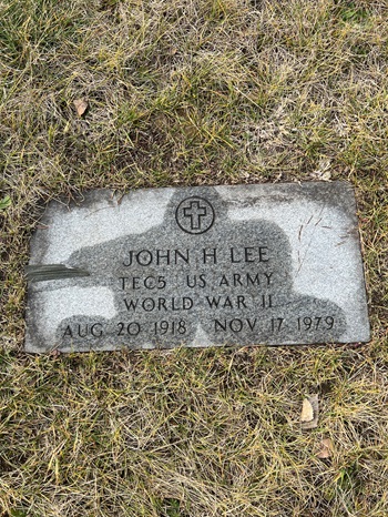 John Lee gravestone, Class of 1939