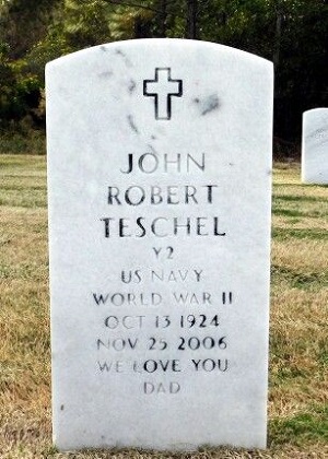 John Teschel gravestone, Class of 1942