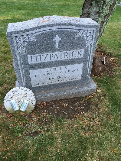 Karen Frankenhauser Fitzpatrick gravestone, Class of 1965
