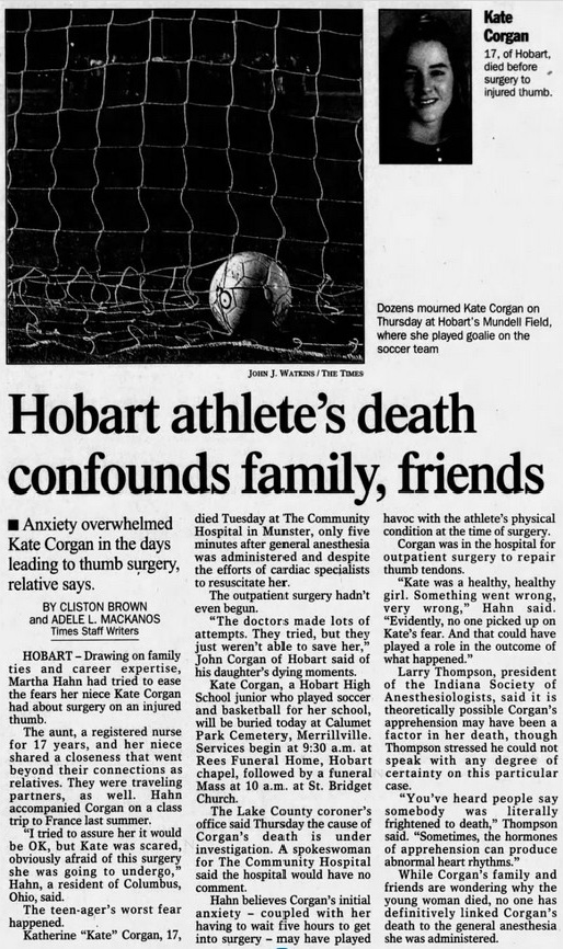 Kte Corgan article, Class of 1998