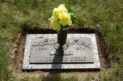 Kathryn (Kathy) Dishno gravestone, Class of 1972
