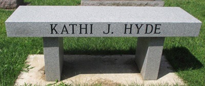 Kathi Shepard Hyde gravestone, Class of 1977