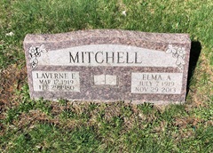 Laverne Mitchell gravestone, Class of 1937