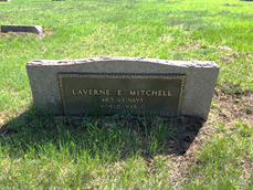 Laverne Mitchell gravestone, Class of 1937