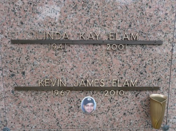 Linda Brink Elam gravestone, Class of 1960