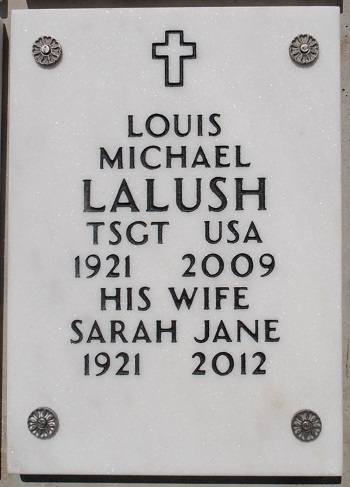 Louis Lalush plaque, Class of 1939