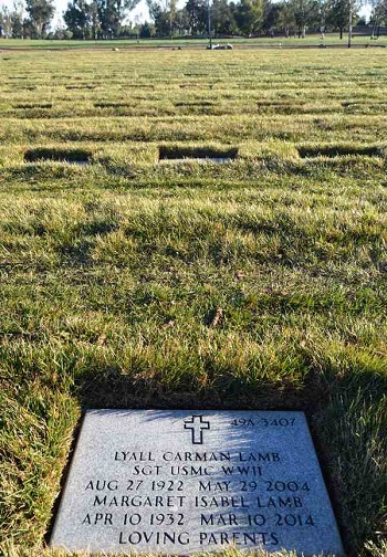 Lyall Lamb gravestone, Class of 1941