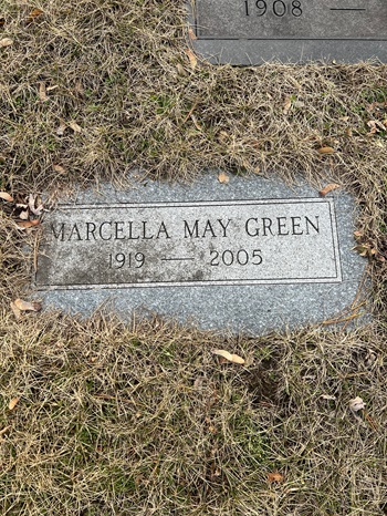 Marcella Bruebach Green, Class of 1938