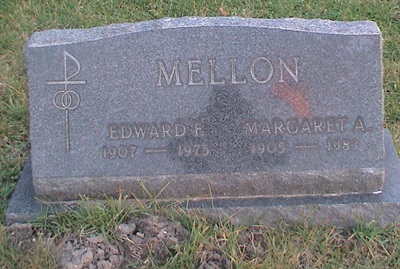 Margaret Carlson Mellon gravestone, Class of 1923