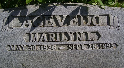 Marilyn Davids Acevedo, Class of 1955