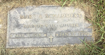 Mary Pio Schammert, Class of 1937