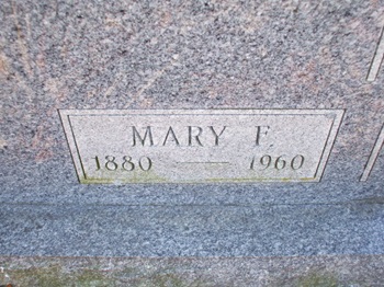 Mary Roper Strong gravestone, Class of 1897