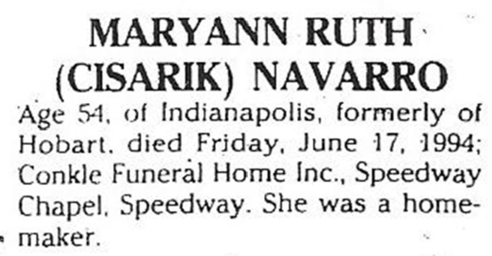 Maryann Cisarik Navarro