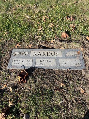 Matilda Rajkovich Kardos gravestone, Class of 1945