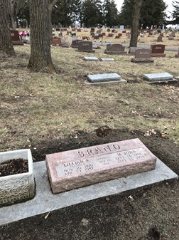 Maximillian Brand gravestone, Class of 1927
