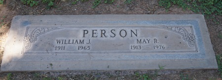 May (Mae) Shearer Person gravestone, Classof 1931
