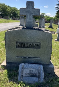 Nick Drachulich (Drakulich) gravestone, Class of 1923