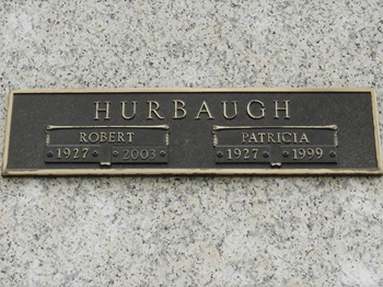 Patricia Roper Hurbaugh gravestone, Class of 1945