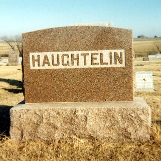 Percy Haughtelin gravestone, Teacher