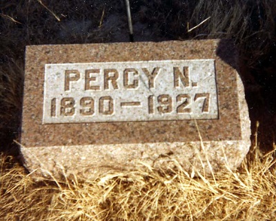Percy Haughtelin gravestone, Teacher