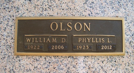 Phyllis Hardman Olson, Class of 1942