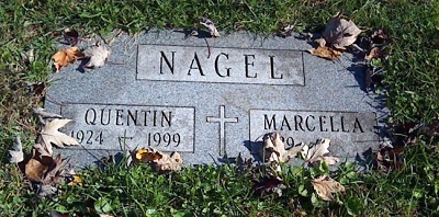 Quentin Nagel gravestone, Class of 1943