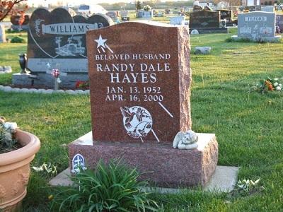 Randy Hayes gravestone, Class of 1970