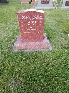 Randy Hayes gravestone, Class of 1970