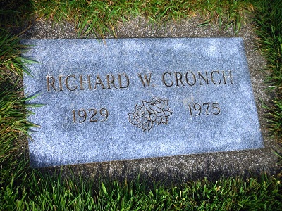 Richard Cronch gravestone, Class of 1948