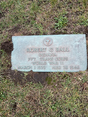 Robert Ball gravestone, Class of 1946