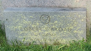 Robert Broad gravestore, Teacher