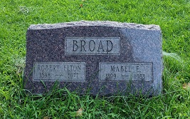 Robert Broad gravestore, Teacher