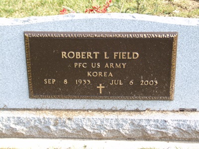 Robert Field gravestone, Class of 1951