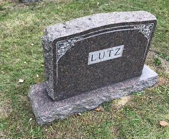 Robert Lutz gravestone, Class of 1928
