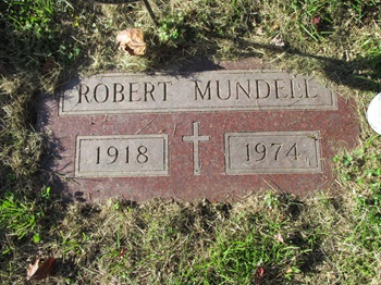 Robert Mundell gravestone, Class of 1936