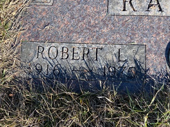 Robert Ramsey gravestone, Class of 1934