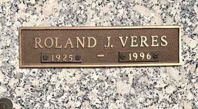 Roland Veres gravestone, Class of 1943
