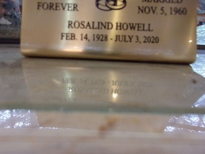 Rosalind Howell memorial picture, Teacher