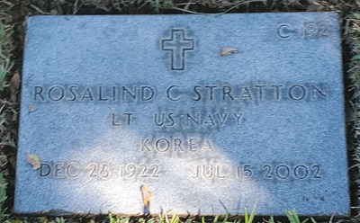 Rosalind Stratton gravestone, Class pr 1940