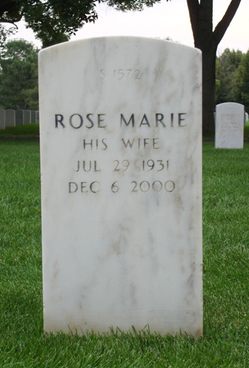 Rose Marie Kostka Zinnen gravestone, Class of 1949