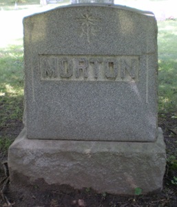 Royal Morton gravestone, Class of 1910