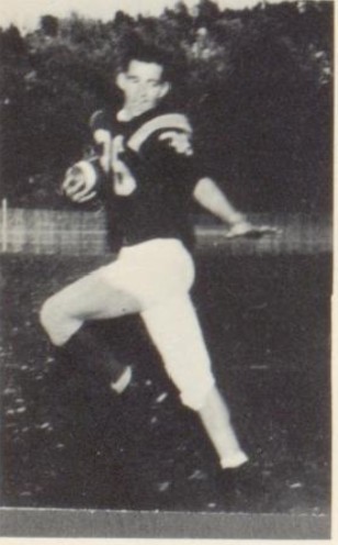 Rudy Kuechenberg football pic from yearbook, Class of 1961