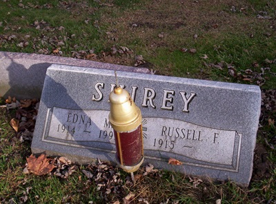 Russell Shirey gravestone, Class of 1934