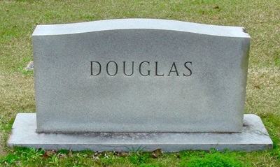 Ruth Thompson Douglas gravestone, Class of 1913