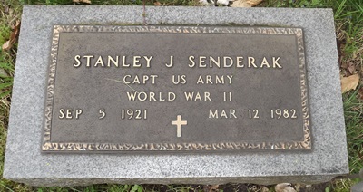 Stanley Senderak gravestone, Teacher