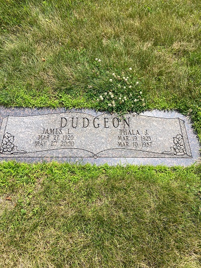 Thala Gear Dudgeon gravestone, Class of 1941