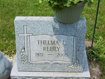 Thelma Svetanoff Reibly gravestone, Class of 1940