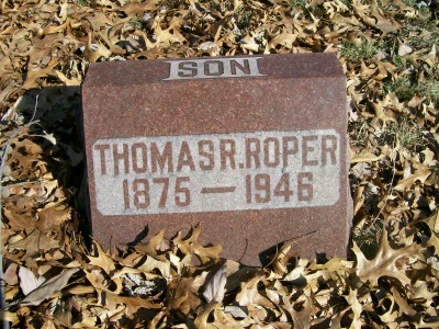 Thomas Roper gravestone, Class of 1894